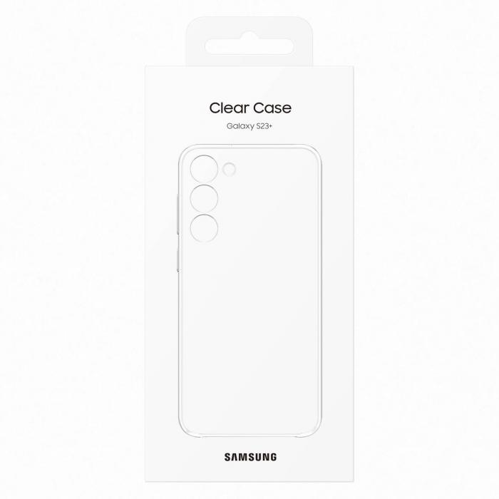 Samsung - Samsung Galaxy S23 Plus Skal Clear Case - Transparent