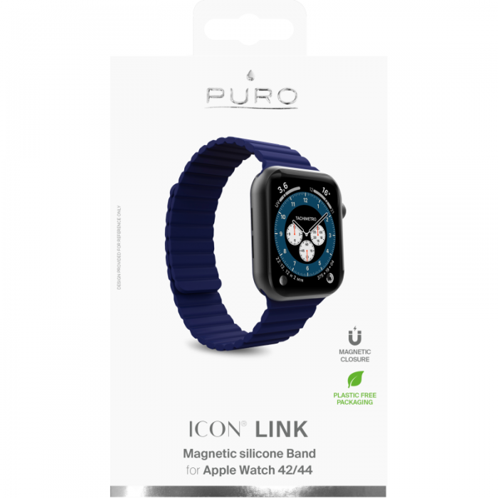 UTGATT1 - Puro ICON LINK Armband Apple Watch 42 / 44 mm - Bl