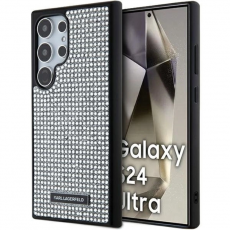 KARL LAGERFELD - KARL LAGERFELD Galaxy S24 Ultra Mobilskal Rhinestone Logo