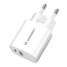 Wozinsky - Wozinsky WGWCW USB-A USB-C 20W Väggladdare - Vit