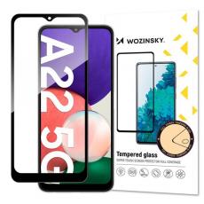 Wozinsky - Wozinsky Full Glue Härdat glas Galaxy A22 5G - Svart