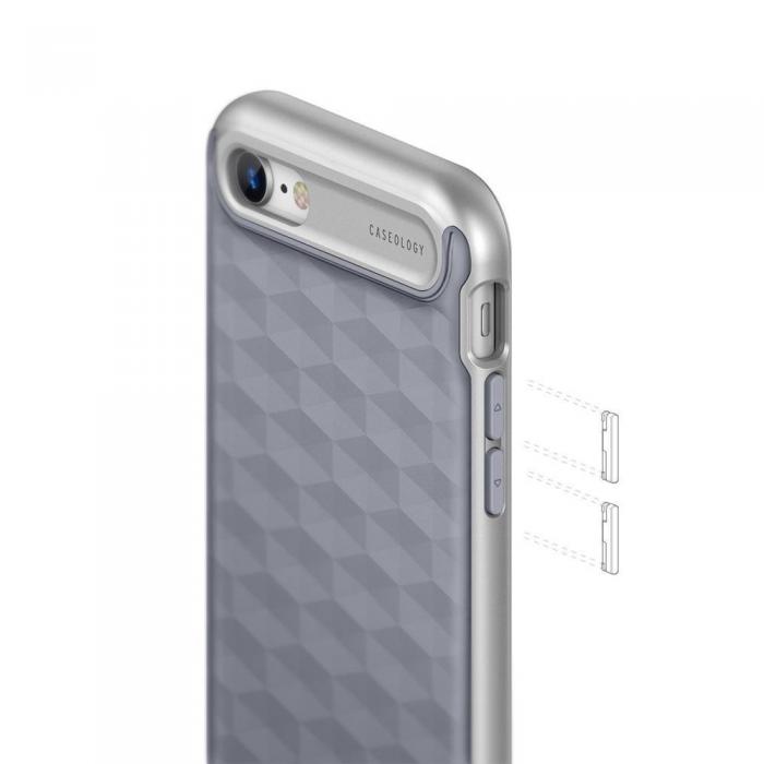 UTGATT5 - Caseology Parallax Skal till Apple iPhone 8/7 - Ocean Grey