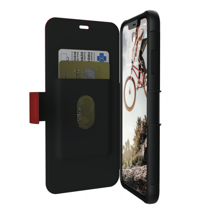 UTGATT4 - UAG iPhone XS Max Metropolis Wallet - Magma