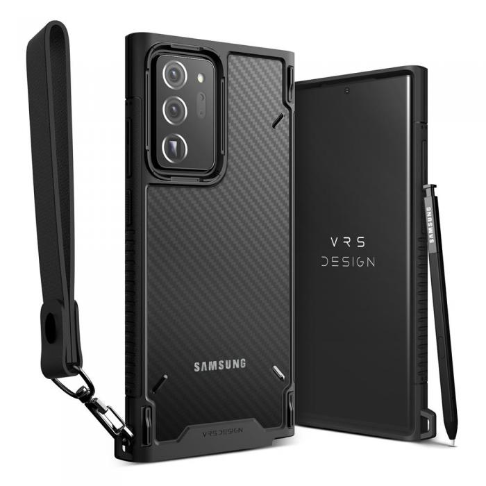 VERUS - VRS DESIGN Crystal Mixx Pro Skal Galaxy Note 20 Ultra - Svart