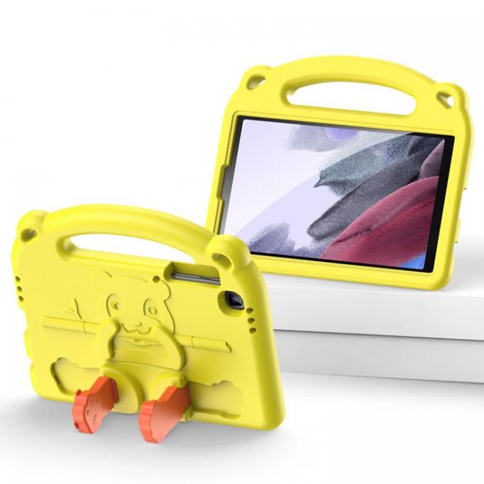 UTGATT5 - Dux Ducis Panda Kids Soft Tablet Skal Galaxy Tab A7 Lite - Gul
