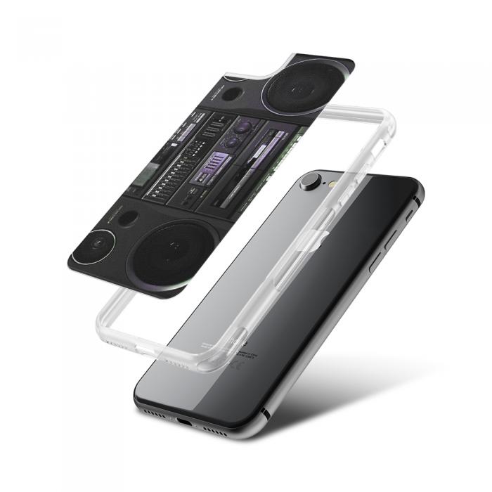 UTGATT5 - Fashion mobilskal till Apple iPhone 8 - Boombox