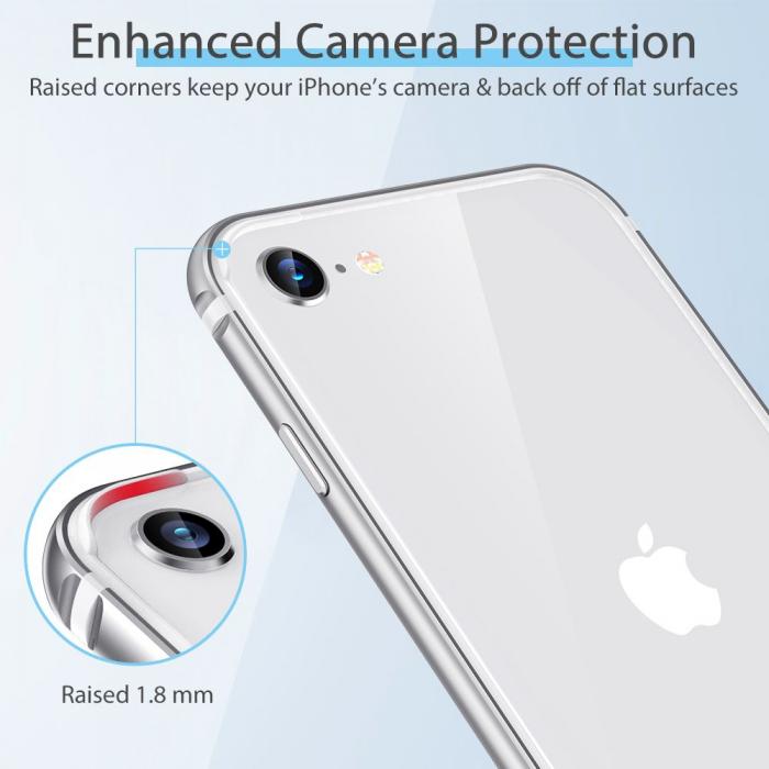 UTGATT5 - ESR Edge Guard iPhone 7/8/SE 2020 Silver