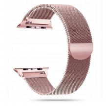 Tech-Protect - Milaneseband Apple Watch 4/5/6/7/8/SE/Ultra (42/44/45/49mm) - Rose Gold