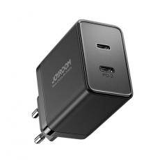 Joyroom - Joyroom Snabbladdare JR-TCF09 2x USB-C 40W - Svart