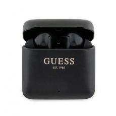 Guess - Guess TWS Bluetooth In-Ear Hörlurar + Dock Printed Logo Svart