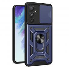 A-One Brand - Galaxy A54 Skal Ringhållare Hybrid Armor Camshield - Blå