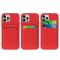 Ruhtel - Silicone Korthllare Skal iPhone 12 Pro Max - Orange