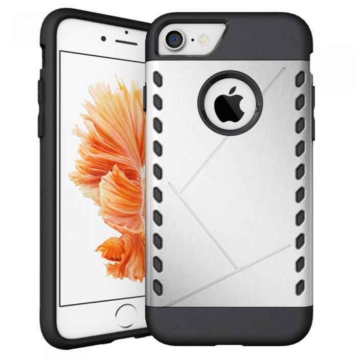UTGATT5 - Armour Shield Case till iPhone 8/7 - Silver