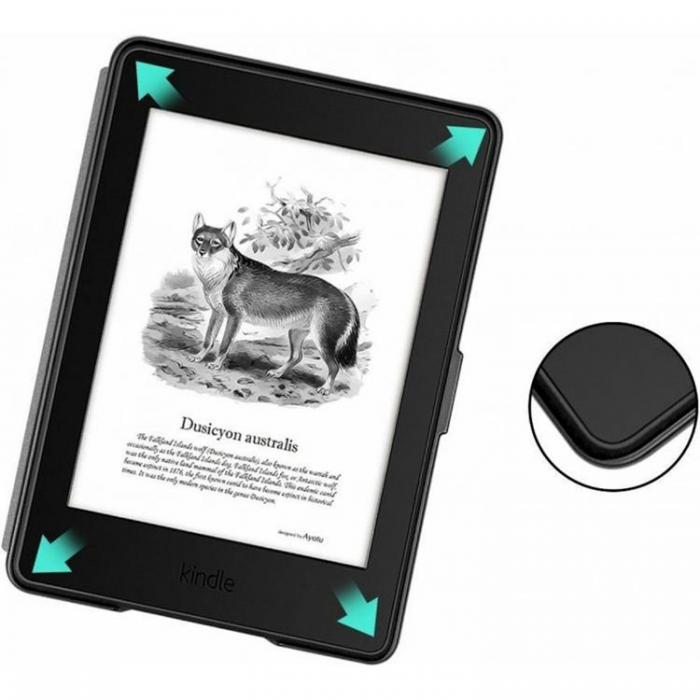UTGATT5 - Smart Fodral Kindle Paperwhite 4 (2018/2019/2020) - Svart