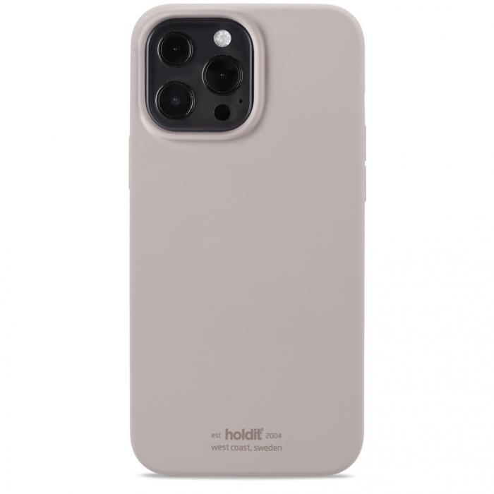 UTGATT5 - Holdit iPhone 13 Pro Max Silikon Skal - Taupe