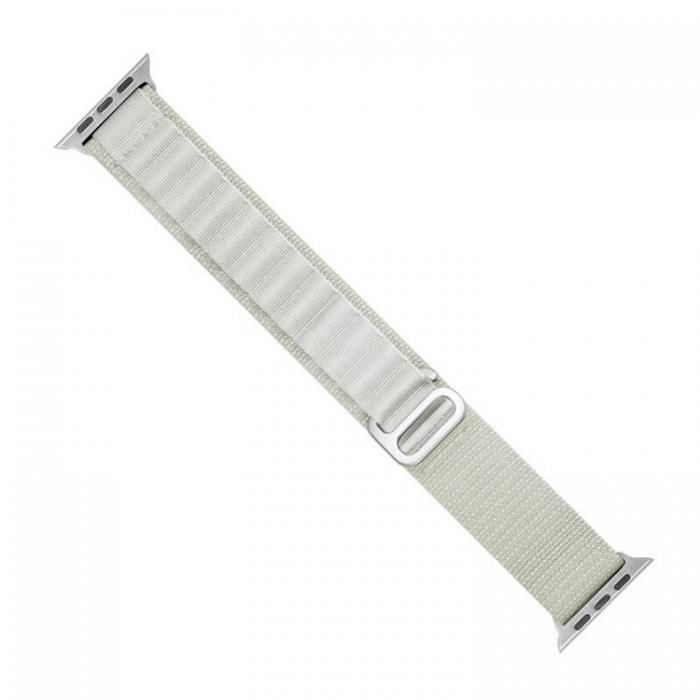 A-One Brand - Apple Watch 4/5/6/7/8/SE (38/40/41mm) Armband Alpine - Silver