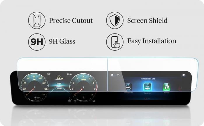 Spigen - Spigen Glas.tr ''EZ-Fit'' Hrdat glas Mercedes A-Class 2020 / 2021