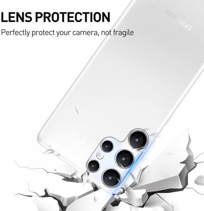 A-One Brand - [2-Pack] Kameralinsskydd i Hrdat Glas Samsung Galaxy S22 Ultra