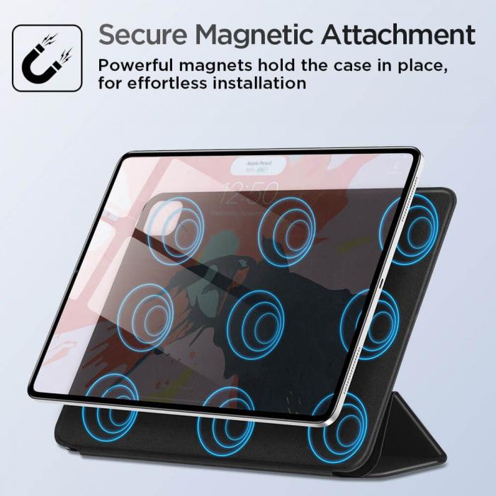 UTGATT5 - ESR Rebound Magnetic iPad Pro 12.9 2018/2020 Black