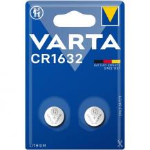 VARTA&#8233;VARTA CR1632 3V Lithium Knappcellsbatteri 2-pack&#8233;