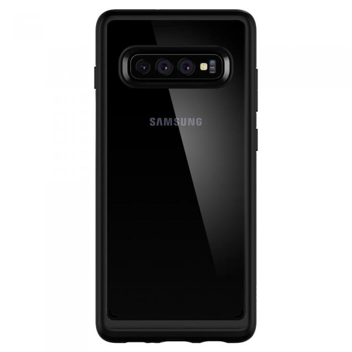 UTGATT4 - SPIGEN Ultra Hybrid Skal till Samsung Galaxy S10 - Svart