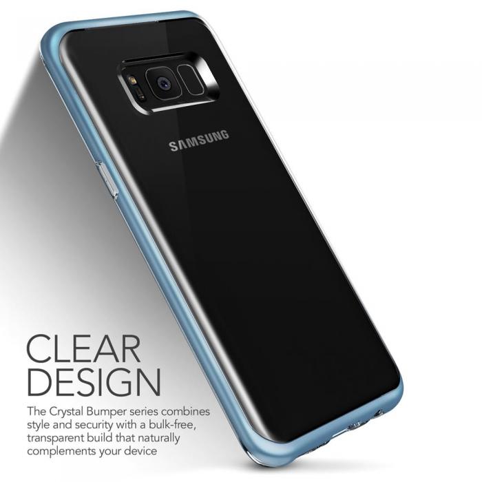 UTGATT5 - Verus Crystal Bumper Skal till Samsung Galaxy S8 - Bl