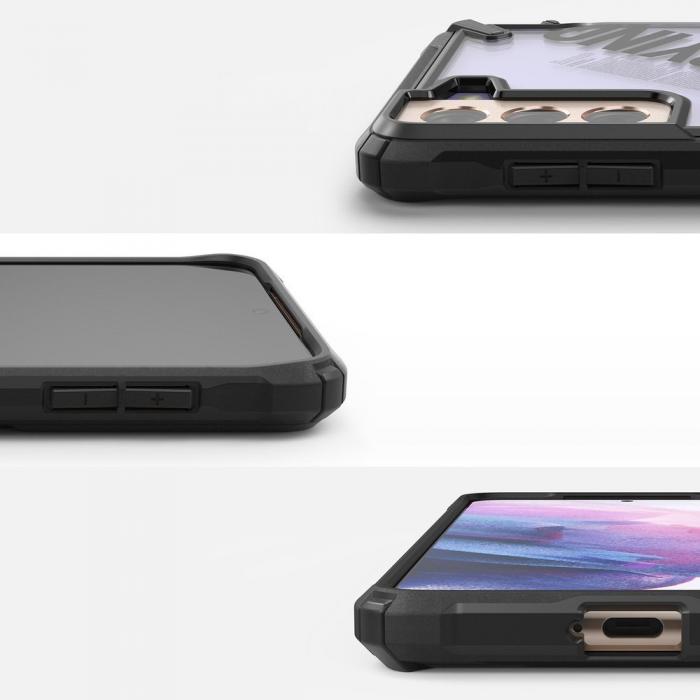 OEM - Ringke Fusion X Skal Samsung Galaxy S21 Plus 5G - Svart Routine