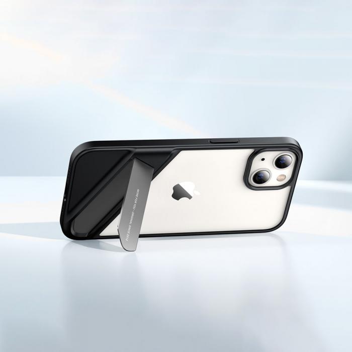 Ugreen - Ugreen Fusion Kickstand Skal iPhone 13 - Svart