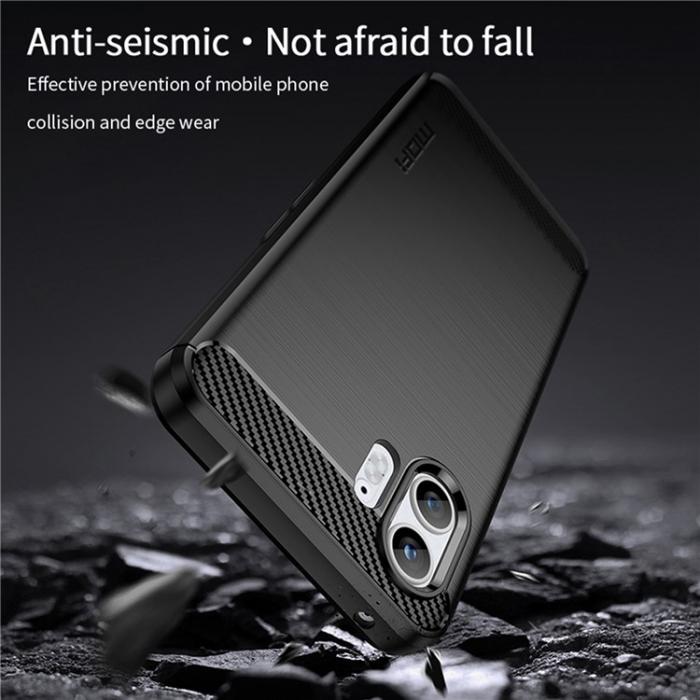 A-One Brand - Nothing Phone 2 Mobilskal Carbon Fiber - Svart
