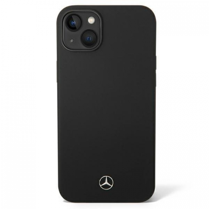 Mercedes - Mercedes iPhone 14 Skal MagSafe Silicone Line - Svart