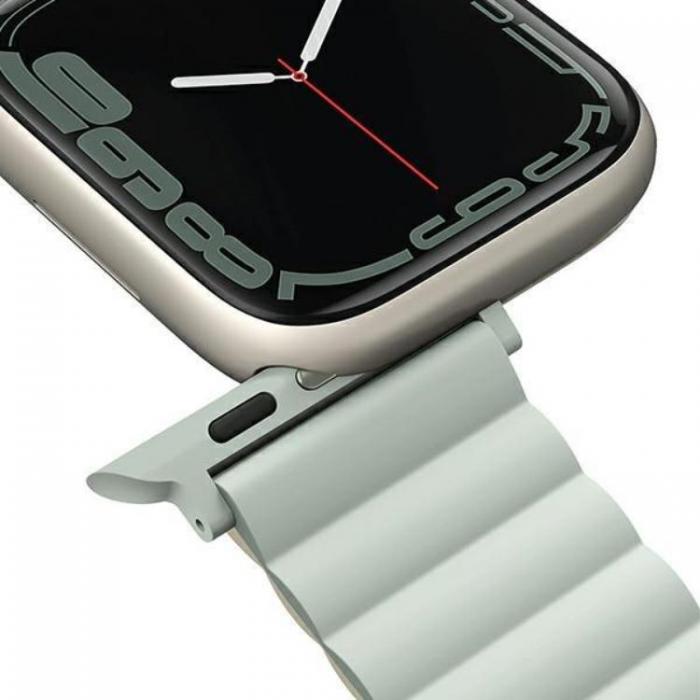 UTGATT5 - Uniq Apple Watch 4/5/6/7/8/SE/SE2 (38/40/41mm) Armband Reversible Magnetic