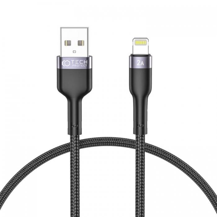 Tech-Protect - Tech-Protect USB-A till Lightning kabel 0.25m Ultraboost