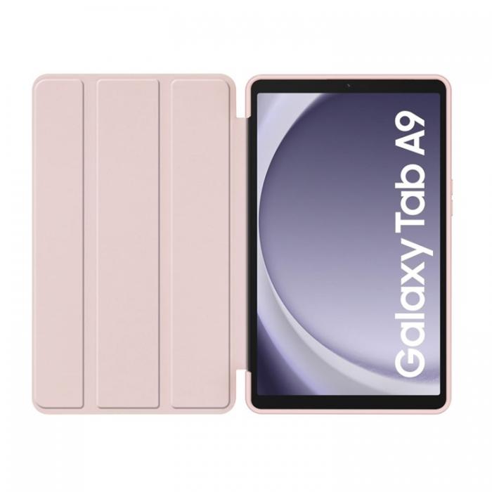 Tech-Protect - Tech-Protect Galaxy Tab A9 Fodral Smart - Marble Rosa