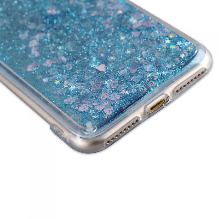 UTGATT1 - Glitter Skal till Apple iPhone 7 Plus & iPhone 8 Plus - Bl