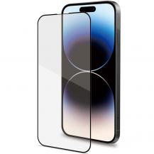Celly - Celly iPhone 15 Pro Skärmskydd i Härdat glas Full Glass
