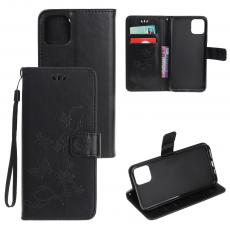 A-One Brand - Butterfly Plånboksfodral till iPhone 11 Pro Max - Svart