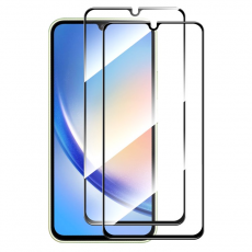 Boom of Sweden - [2-Pack] Galaxy A34 5G Skärmskydd i Härdat glas - Svart