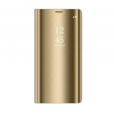 OEM - Smart Clear View fodral för Samsung Galaxy A33 5G, guld