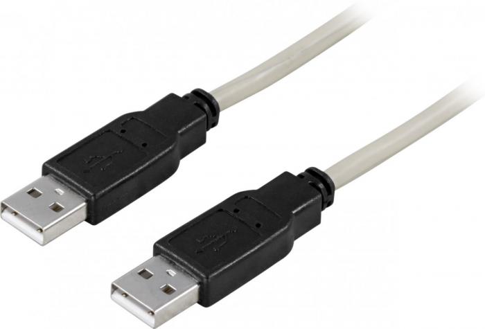 UTGATT1 - DELTACO USB 2.0 kabel Typ A hane - Typ A hane 2m