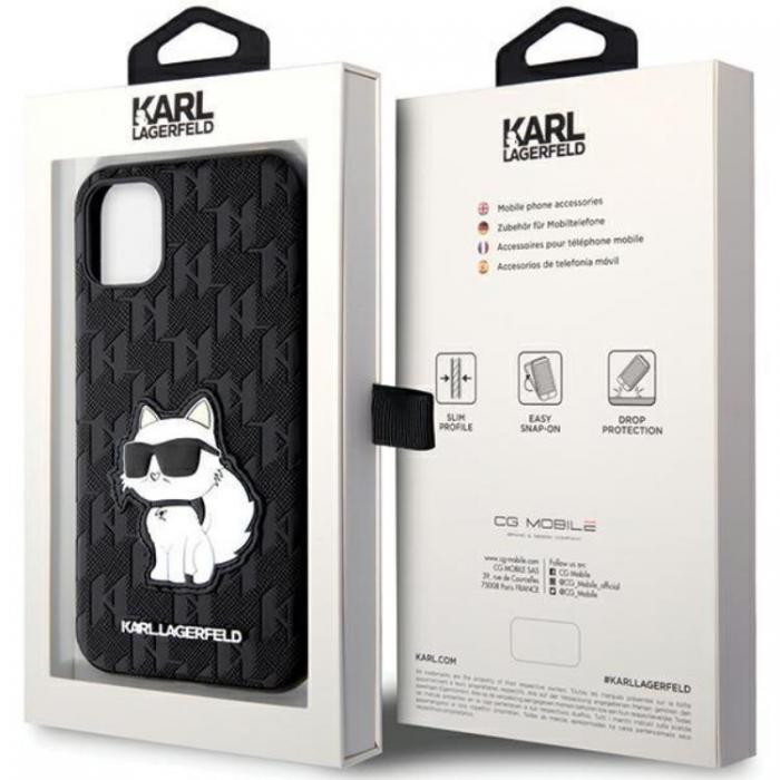 KARL LAGERFELD - Karl Lagerfeld iPhone 11/XR Mobilskal Monogram Choupette
