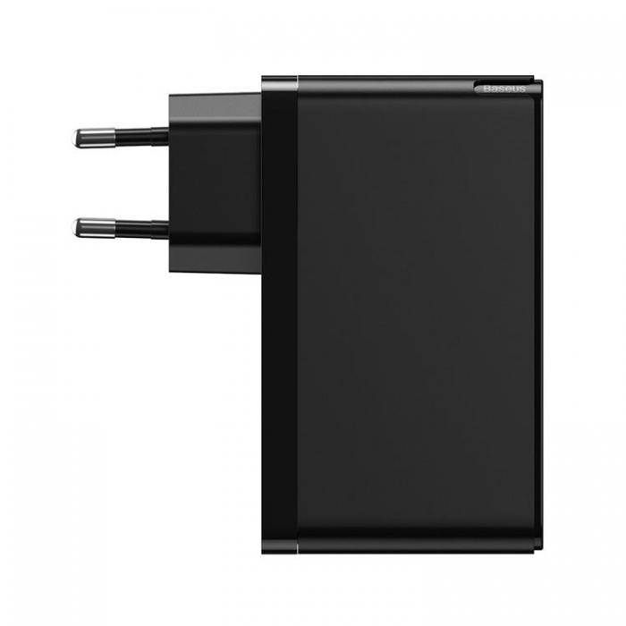 UTGATT5 - Baseus GaN Vggladdare USB Type-C 120 W Kabel 100 W 1 m - Svart