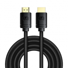 BASEUS - Baseus HDMI 8K Kabel HDR 48 Gbps 3 m - Svart