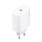 Forcell - Forcell Reseladdare USB-C med Lightning Kabel 3A 20W - Vit