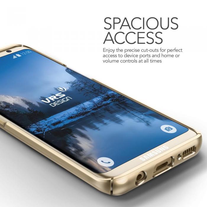 VERUS - Verus Simpli Mod Skal till Samsung Galaxy S8 - Brun