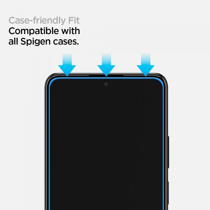 UTGATT5 - Spigen FC Hrdat Glas Xiaomi Redmi Note 11/11S - Svart