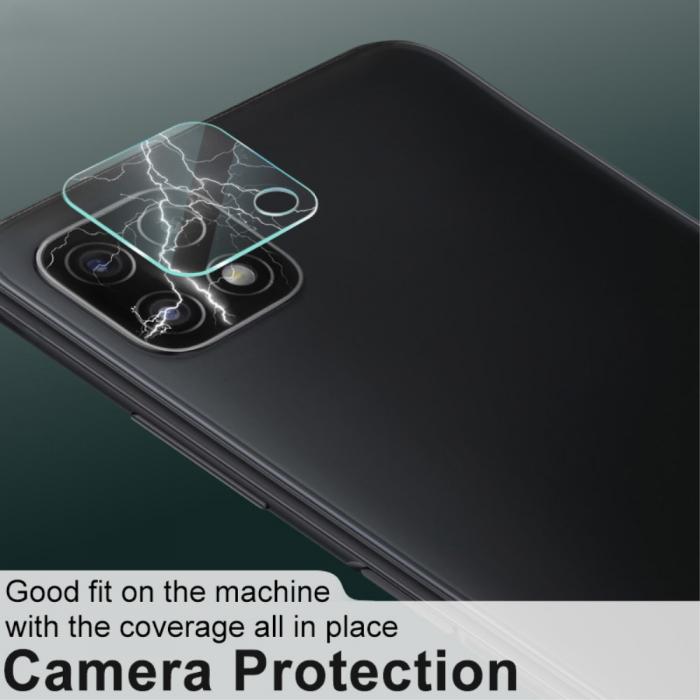 A-One Brand - Galaxy A22 5G [4-PACK] 2 X Kameralinsskydd Glas + 2 X Hrdat Glas