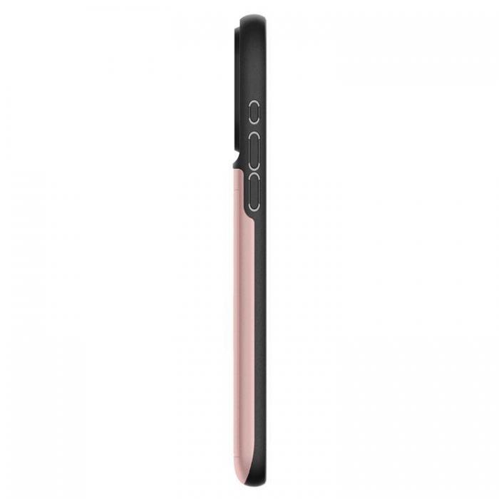 Spigen - Spigen iPhone 15 Pro Max Mobilskal Slim Armor CS - Rosa