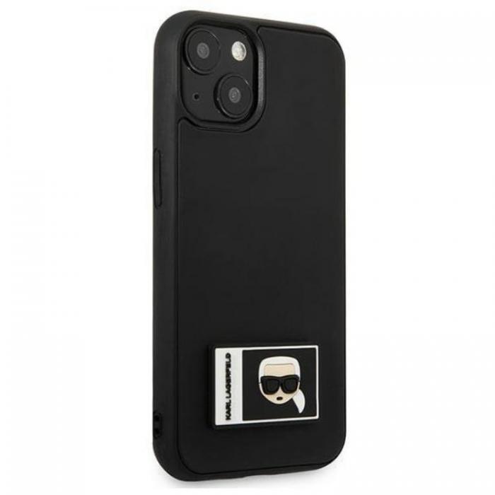 KARL LAGERFELD - Karl Lagerfeld iPhone 13 mini Skal Ikonik Patch - Svart
