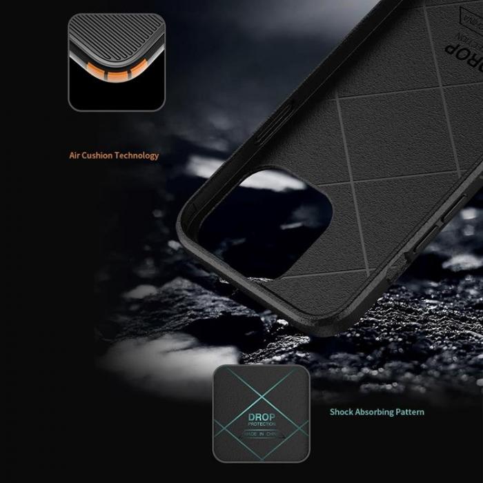 A-One Brand - iPhone 14 Pro Skal X Design - Svart
