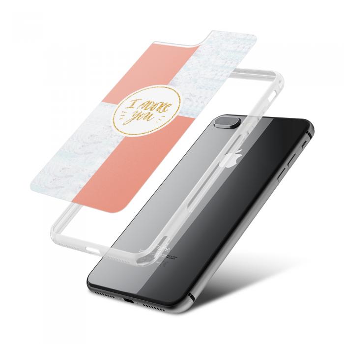 UTGATT5 - Fashion mobilskal till Apple iPhone 8 Plus - I adore you